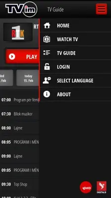 IPKO TVim android App screenshot 2